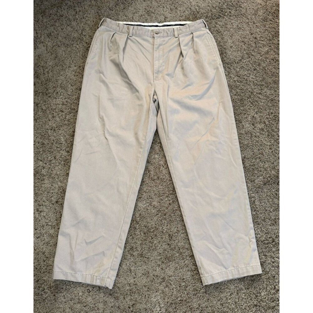 POLO RALPH LAUREN Y2k 90s Khaki Chino Trouser Pants Preppy Classic 38x30